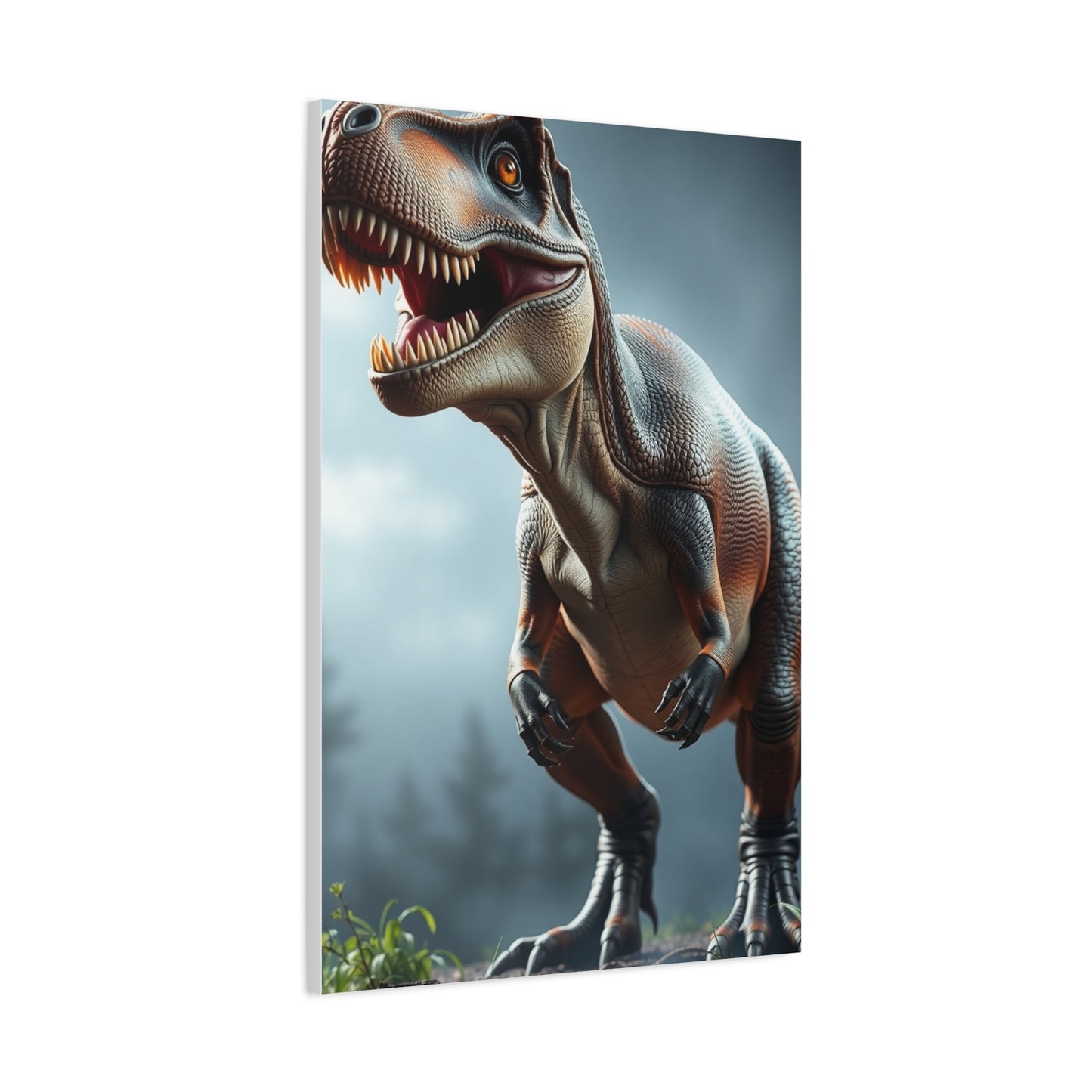 Tyrannosaurus Rex Art Canvas Art 3 Wall Art & Canvas Print
