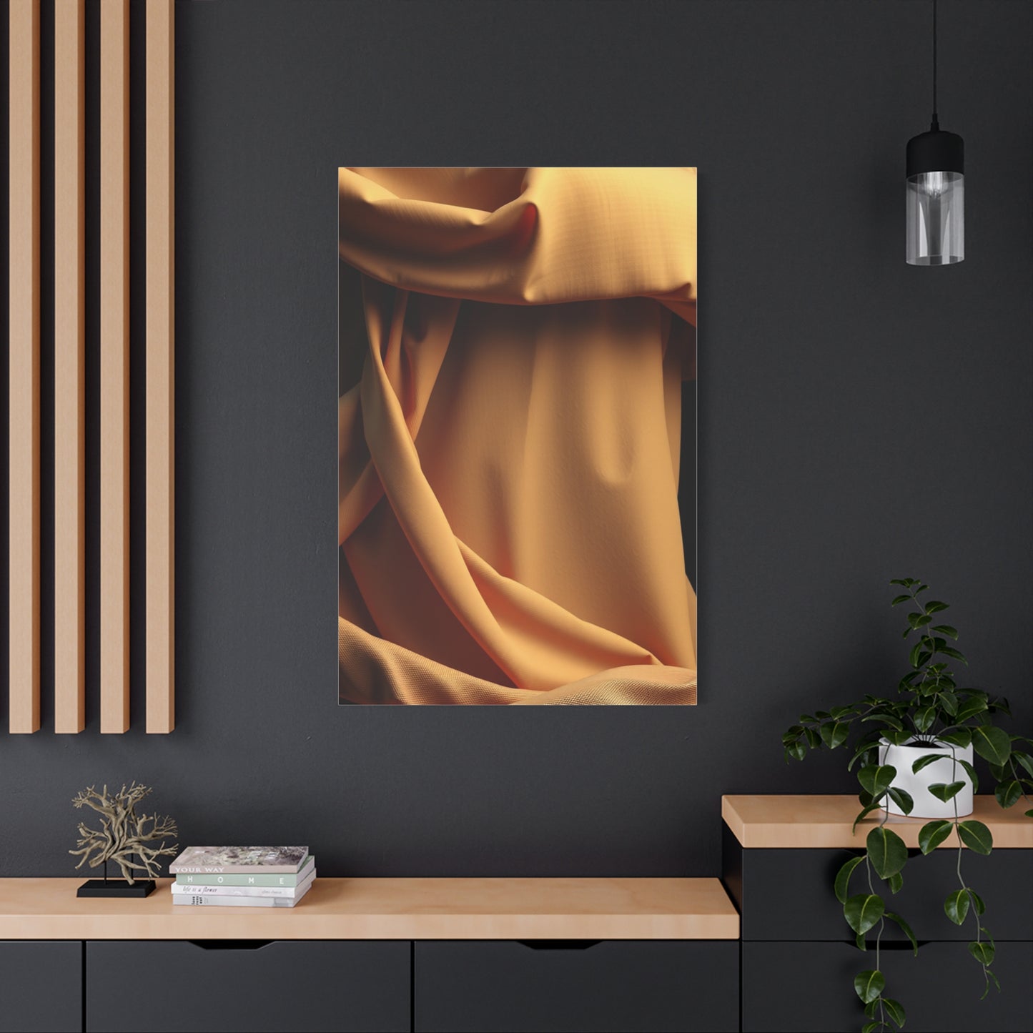 Black & Beige Art Luxury Canvas Wall Art & Canvas Print