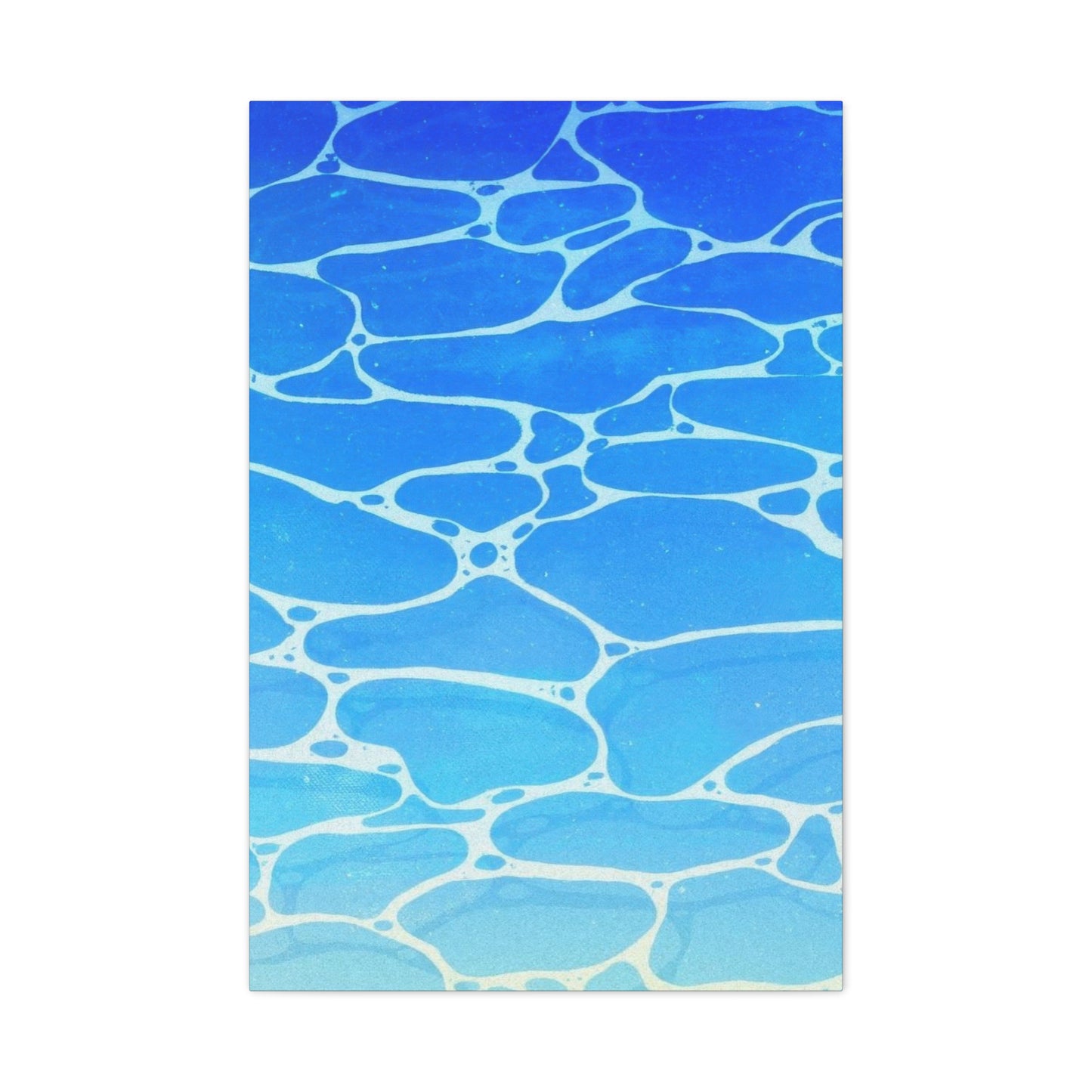 Water Surface Blue Wall Art & Canvas Prints