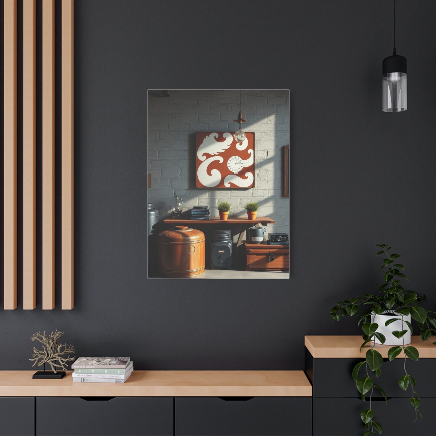 Refined Industrial Aesthetics Wall Art & Canvas Print