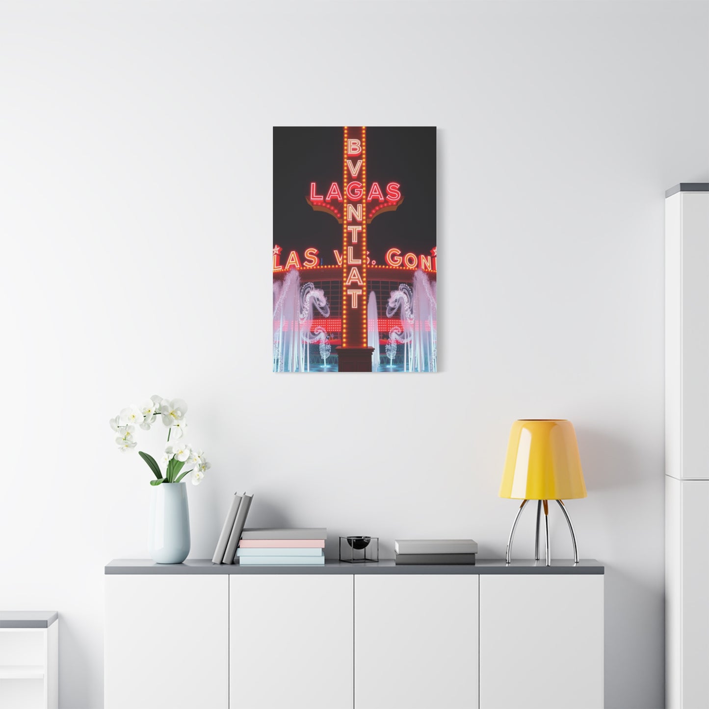 Las Vagas Art Canvas Art 1 Wall Art & Canvas Print