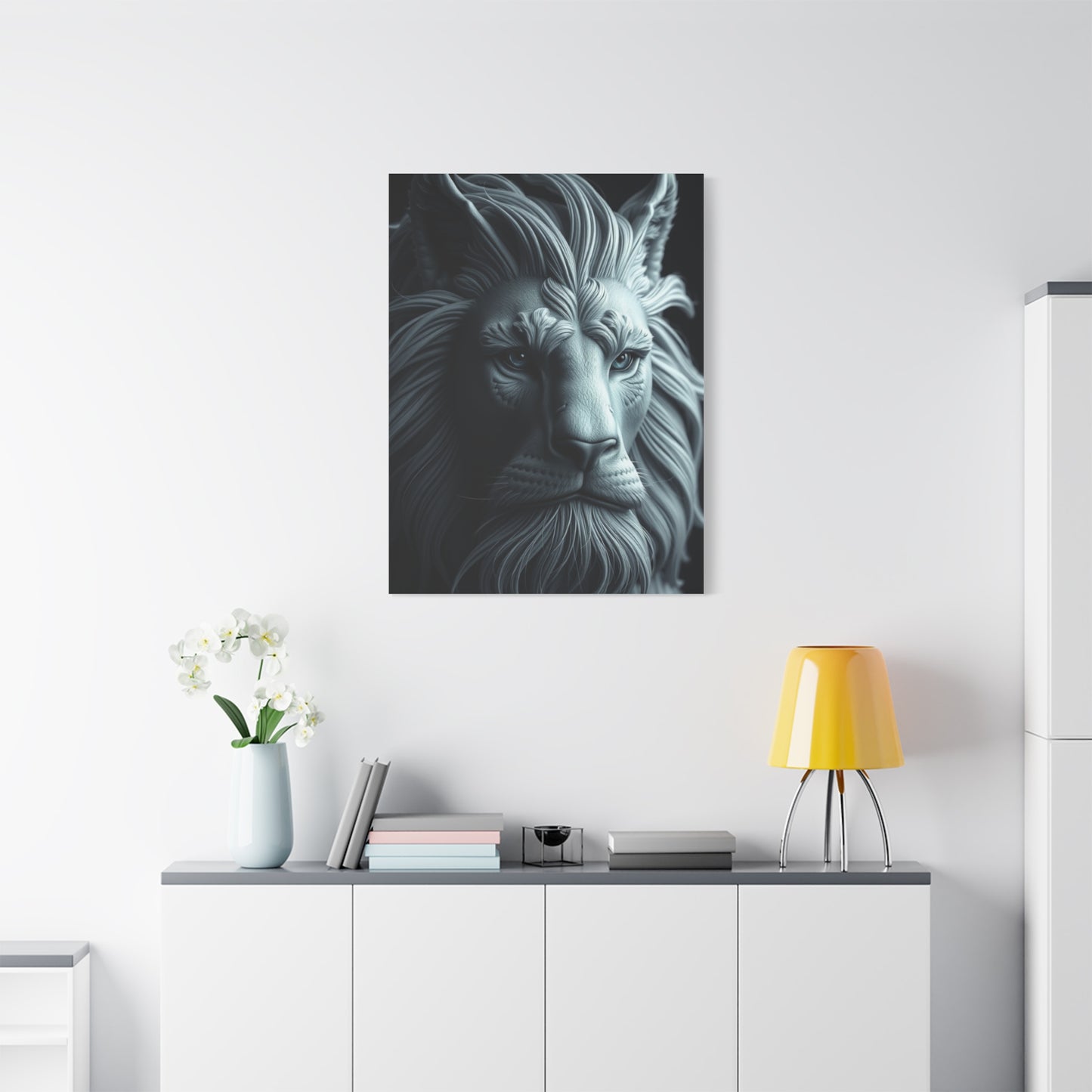 Ashen Serenity Artistry Wall Art & Canvas Print