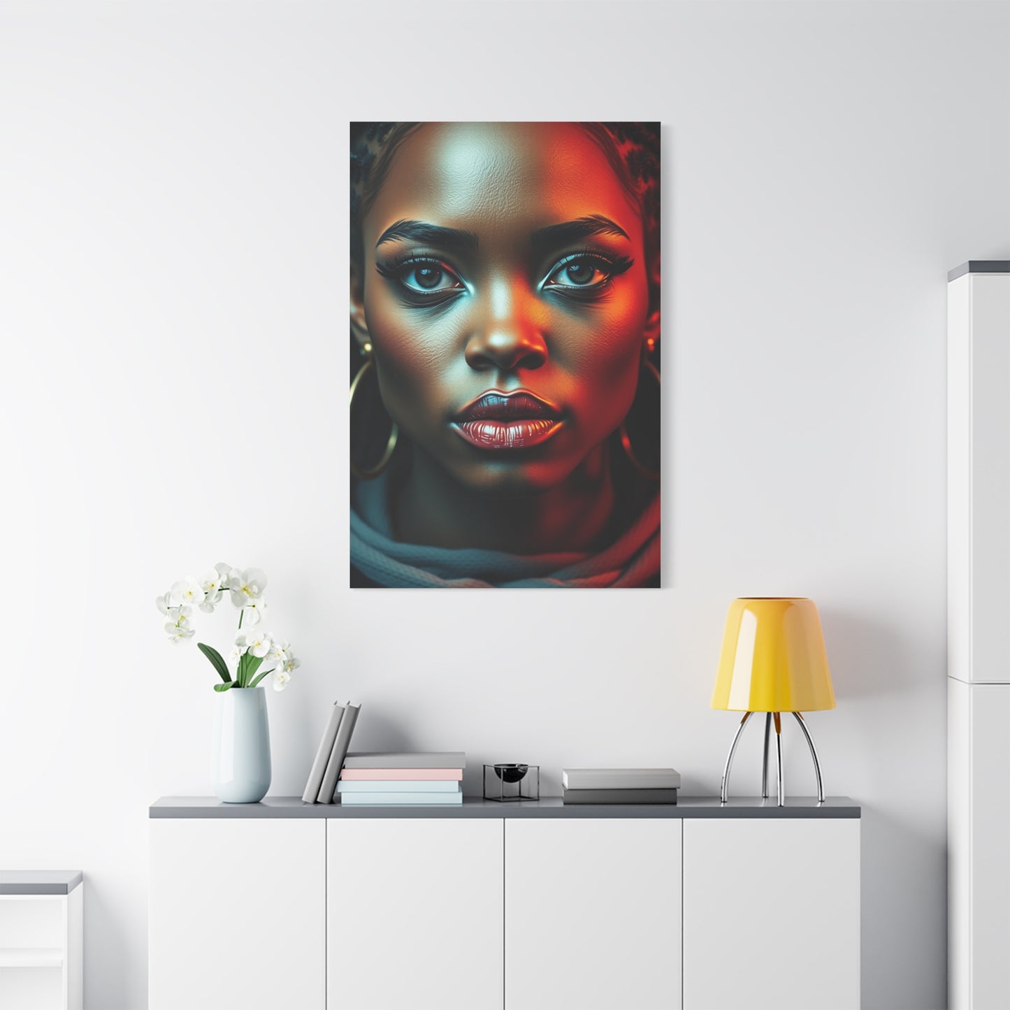 Lady Basquiats Palette Prestige Wall Art & Canvas Print