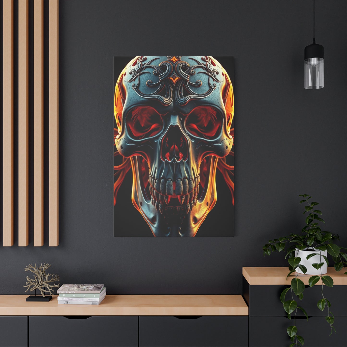 Skull Art Premium Canvas 18 Wall Art & Canvas Print