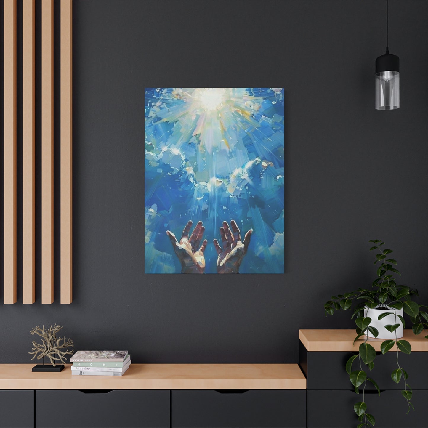 God Light Hope Wall Art & Canvas Prints