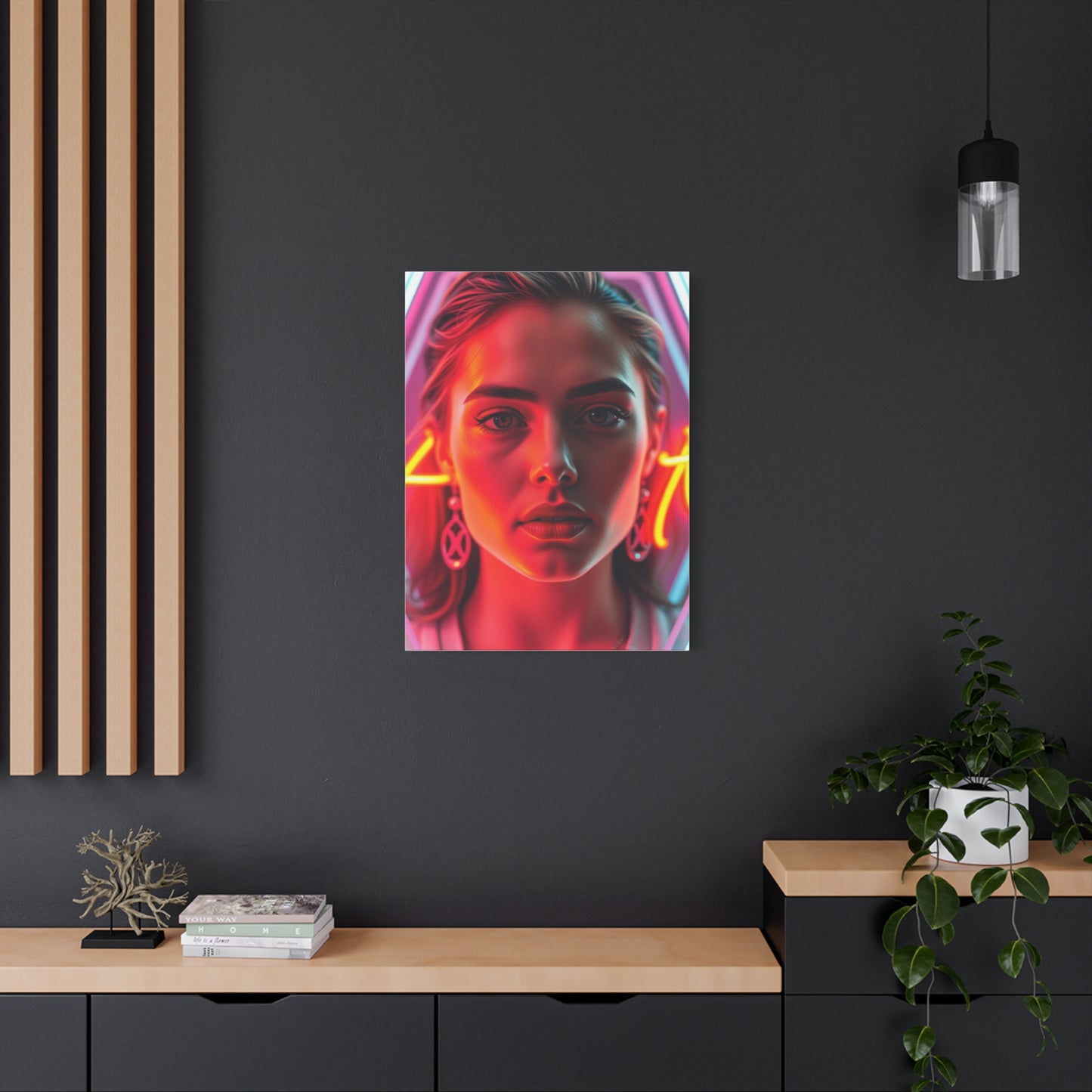 Vibrant Nocturne Masterpiece Wall Art & Canvas Print