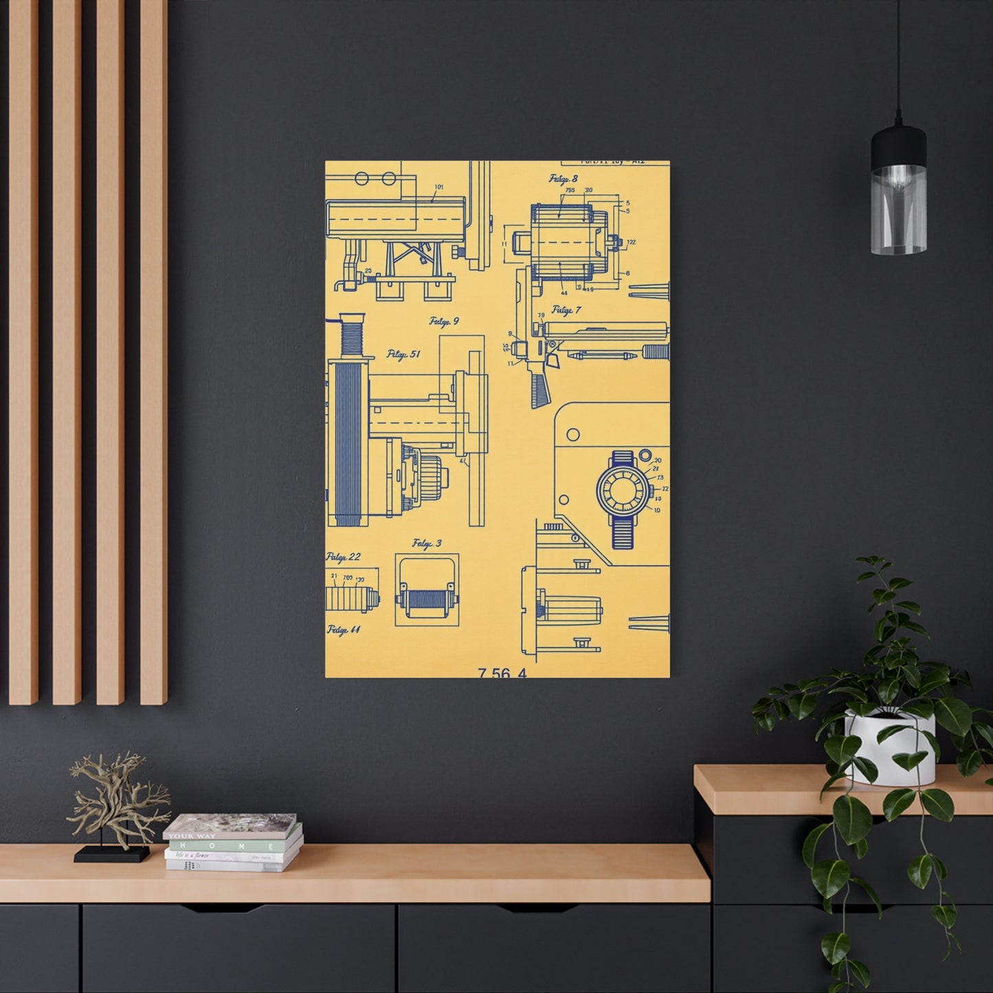 Blueprint & Patent Sketches Art Supreme Gallery Wall Art & Canvas Print