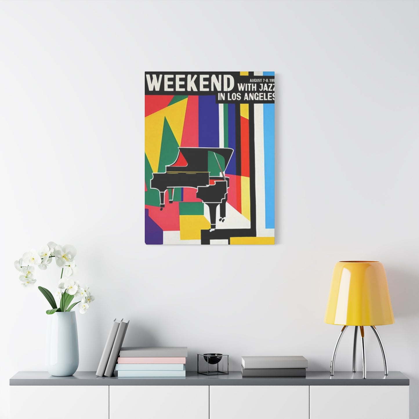 Weekend With Jazz In Los Angeles Wall Art & Canvas Prints