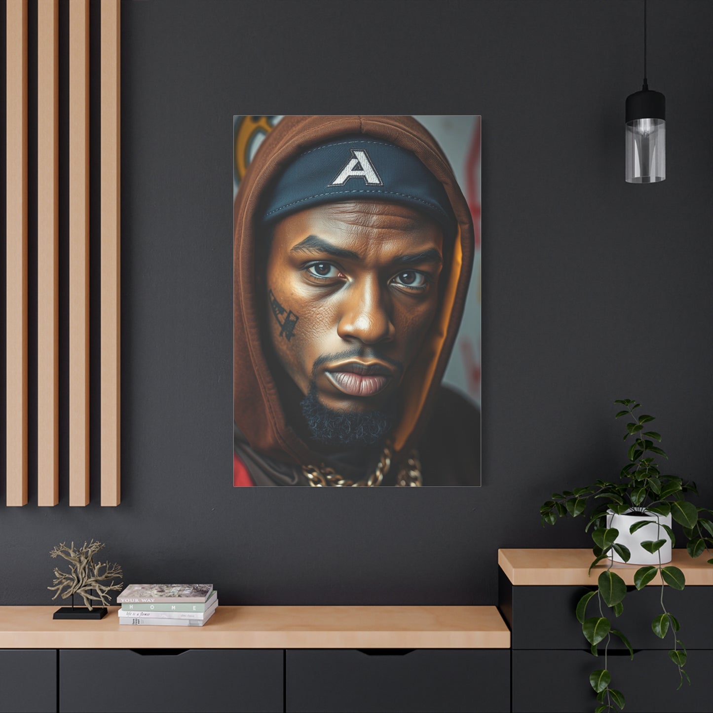Graffiti Grandeur Canvas Wall Art & Canvas Print