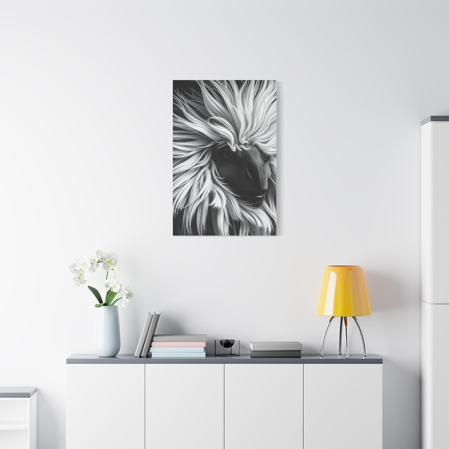 Ivory Shadow Essence Wall Art & Canvas Print