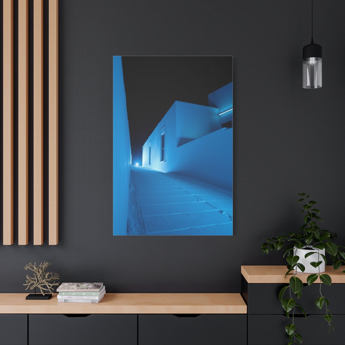 Blue and White Art Luxury Canvas Wall Art & Canvas Print