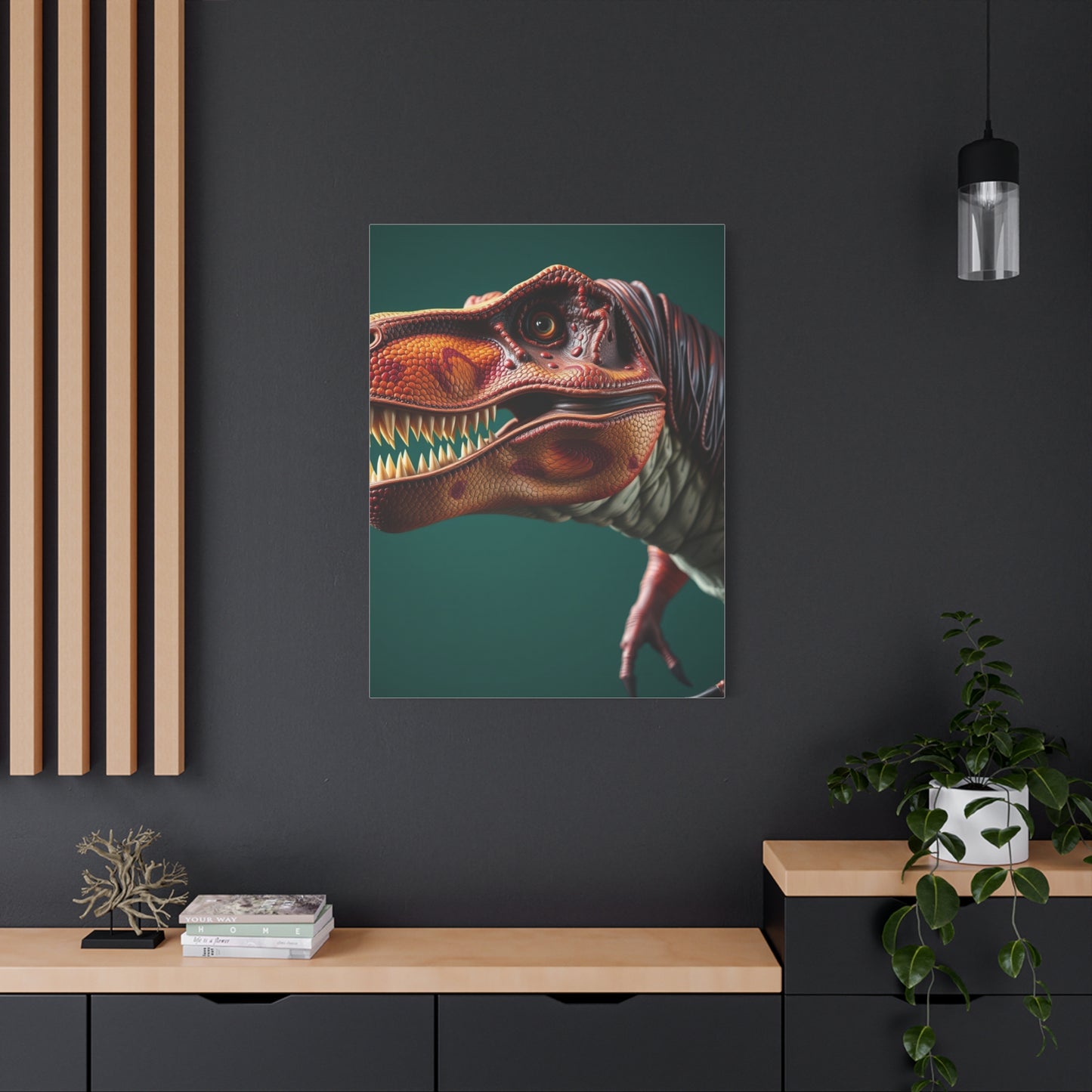 Tyrannosaurus Rex Art Canvas Art 5 Wall Art & Canvas Print