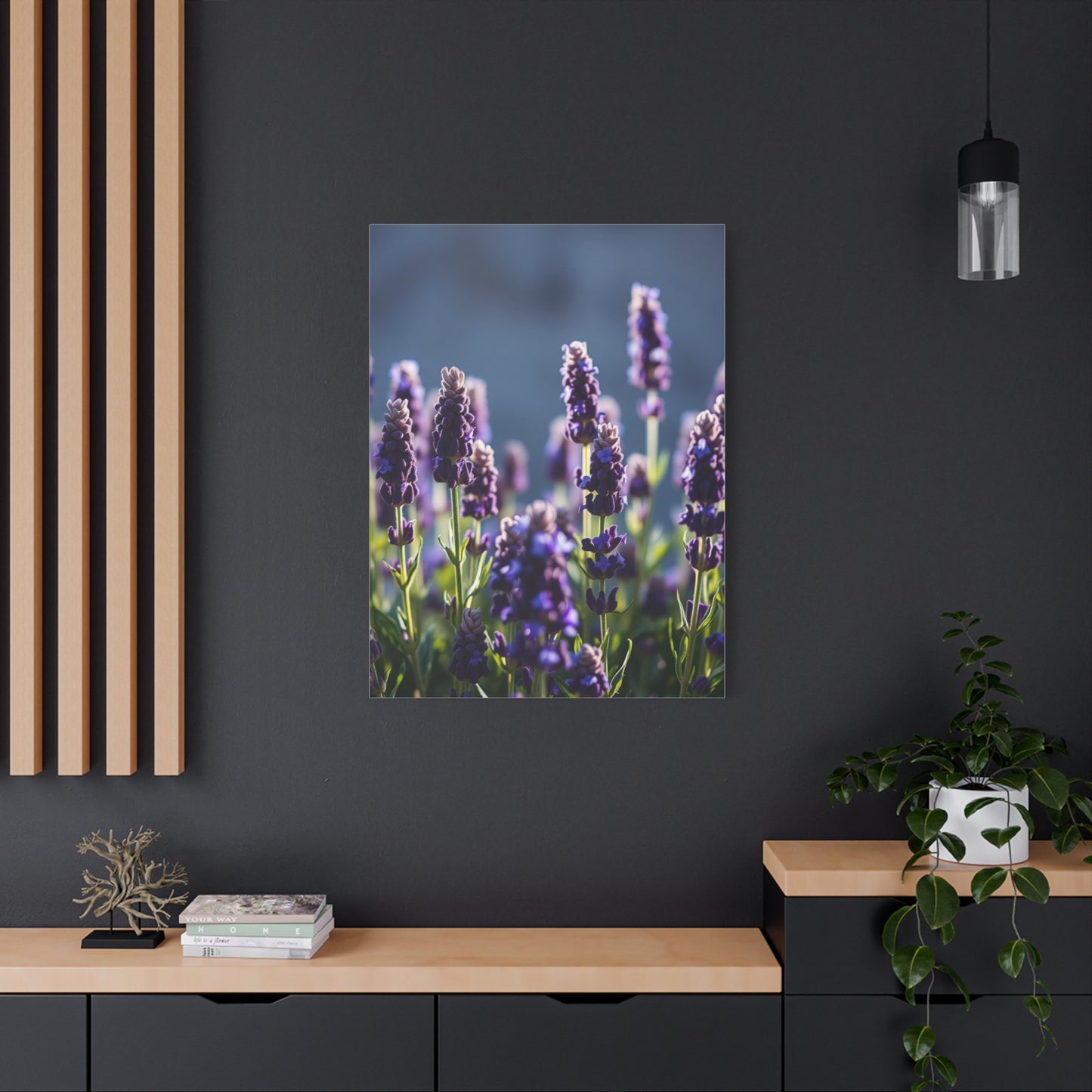 Lavender Herb Art Canvas Art 3 Wall Art & Canvas Print
