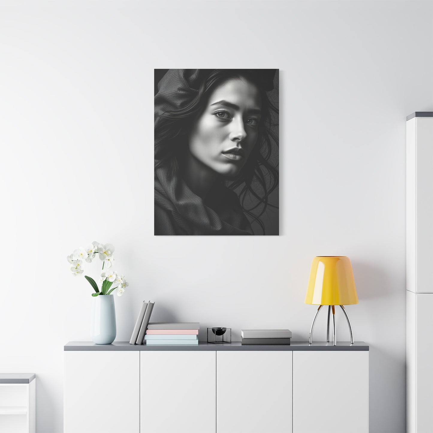 Gilded Monochrome Dream Wall Art & Canvas Print