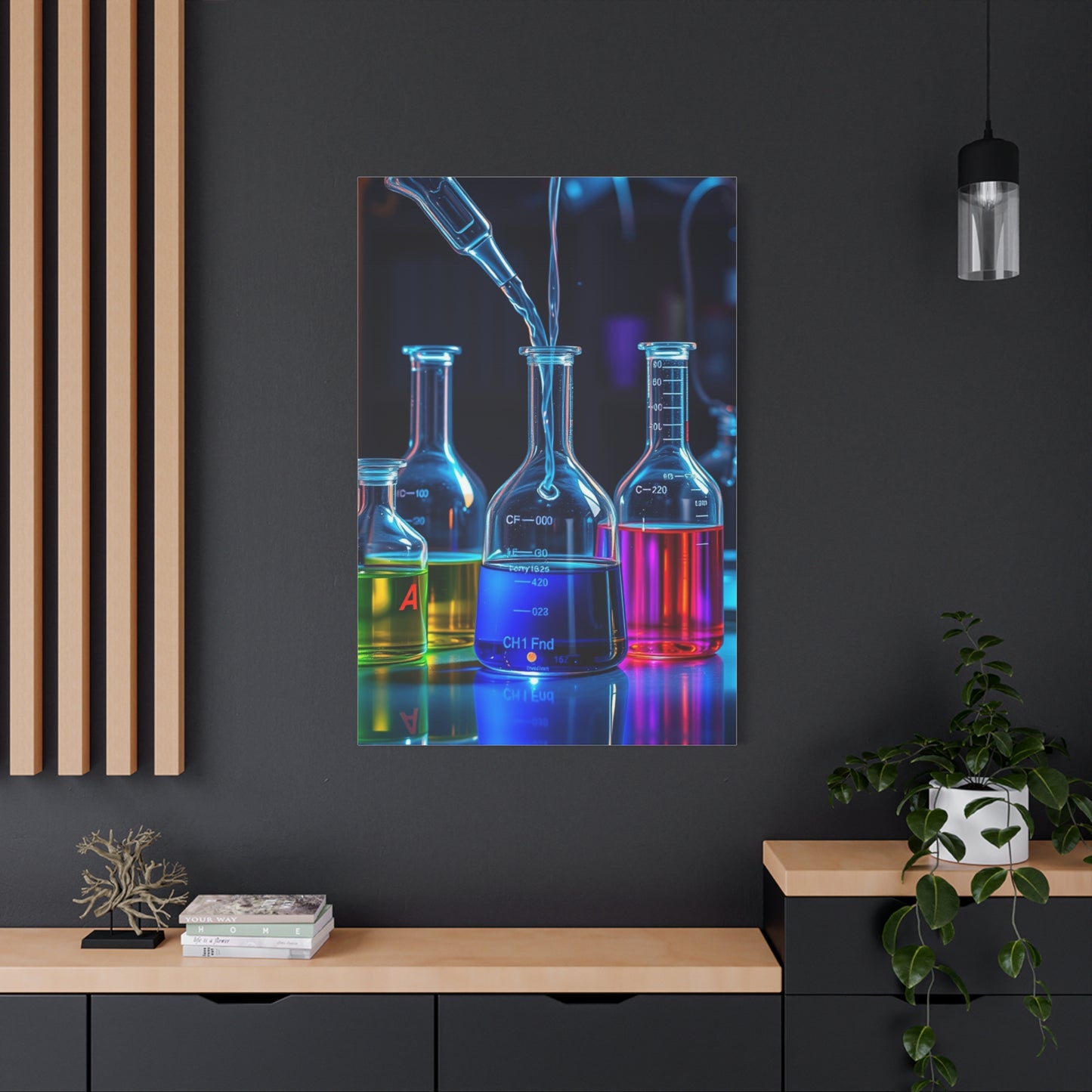 Chemistry Art Refined Canvas Wall Art & Canvas Print