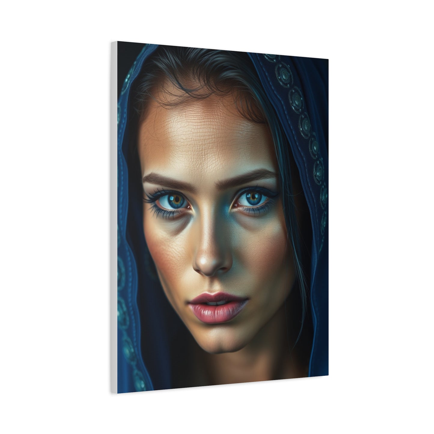 Cerulean Harmony Canvas Wall Art & Canvas Print
