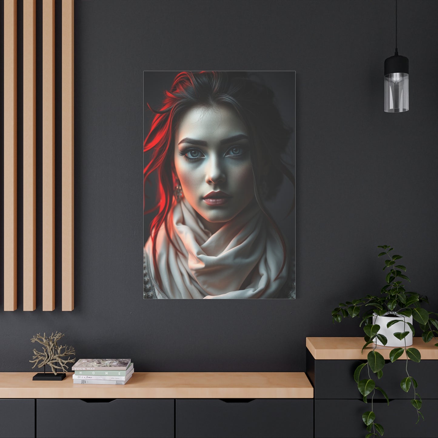 Supreme Black, White & Red Art Beautiful Collection Wall Art & Canvas Print