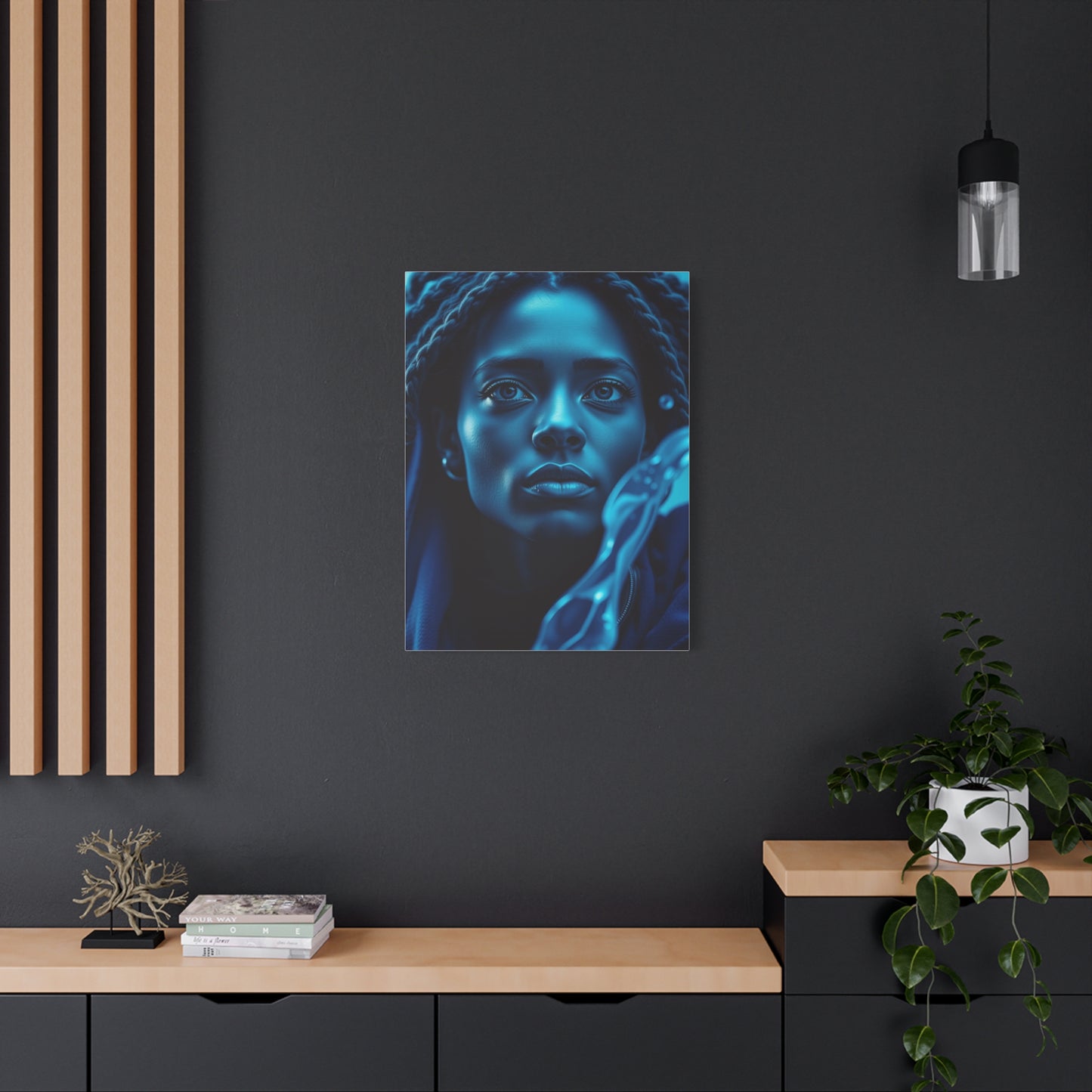 Royal Cobalt Canvas Wall Art & Canvas Print