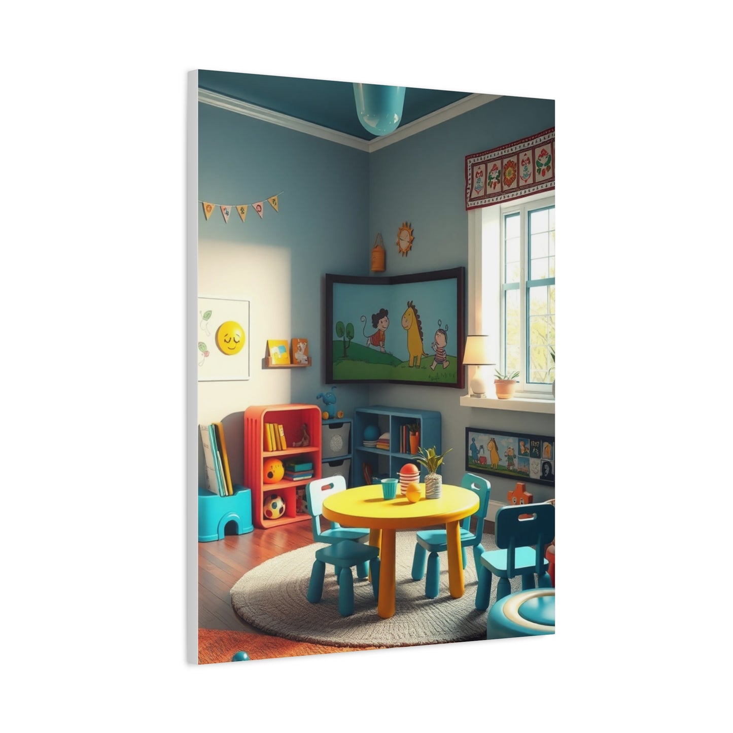 Masterpiece Kids Playroom Art Vision Wall Art & Canvas Print