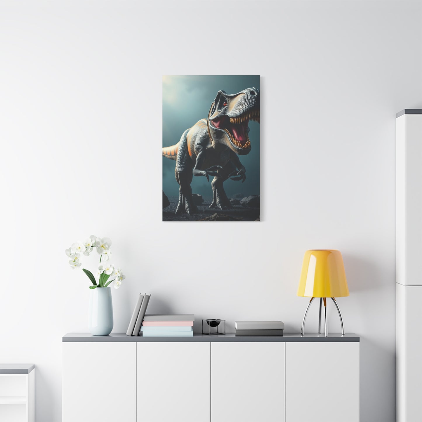 Tyrannosaurus Rex Art Canvas Art 1 Wall Art & Canvas Print