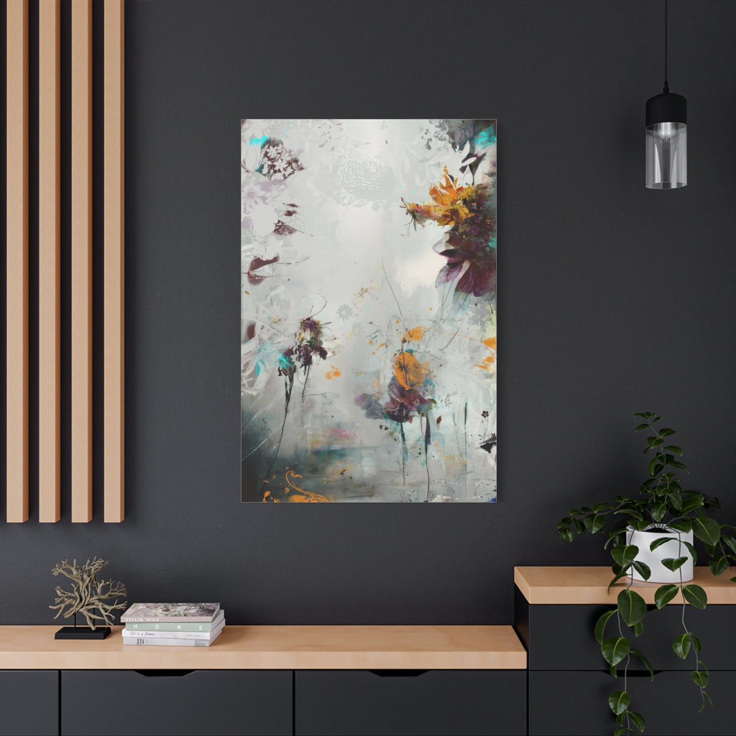 Misty Floral Dreams Wall Art & Canvas Prints