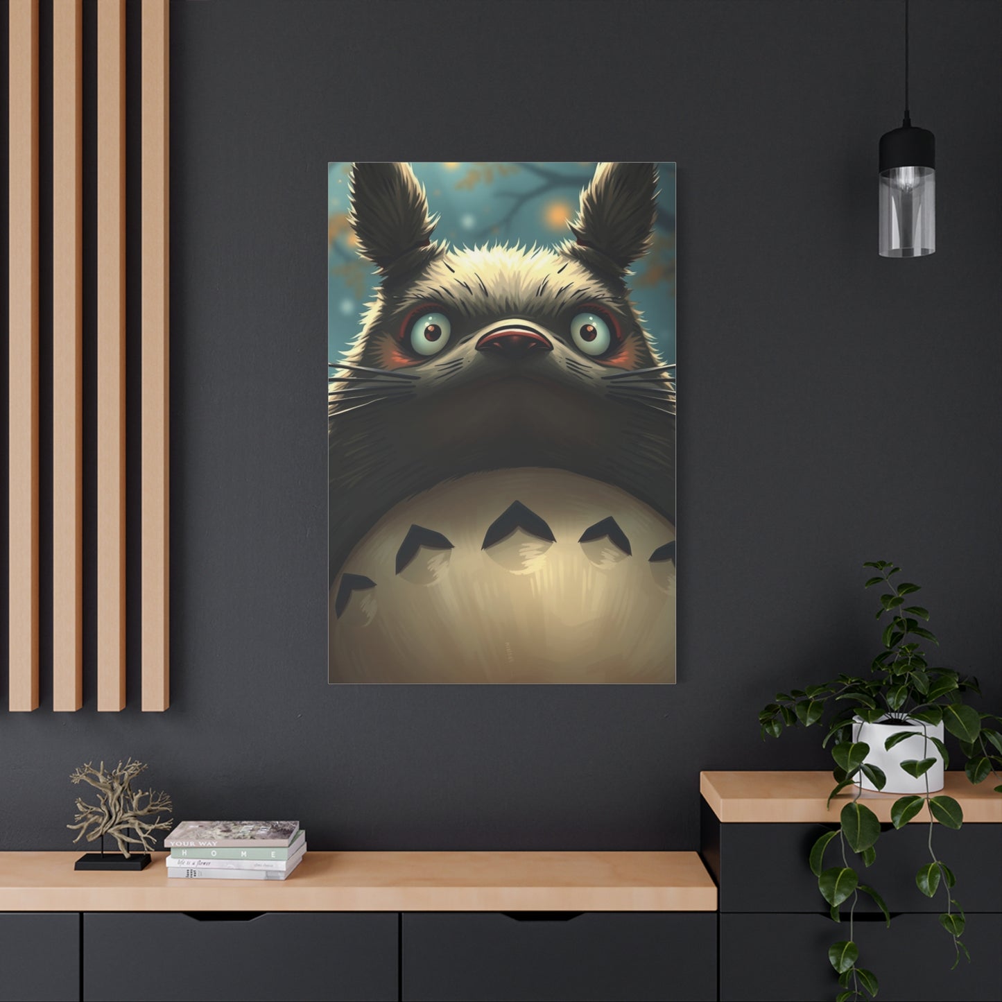 Totoro Art Supreme Canvas Wall Art & Canvas Print
