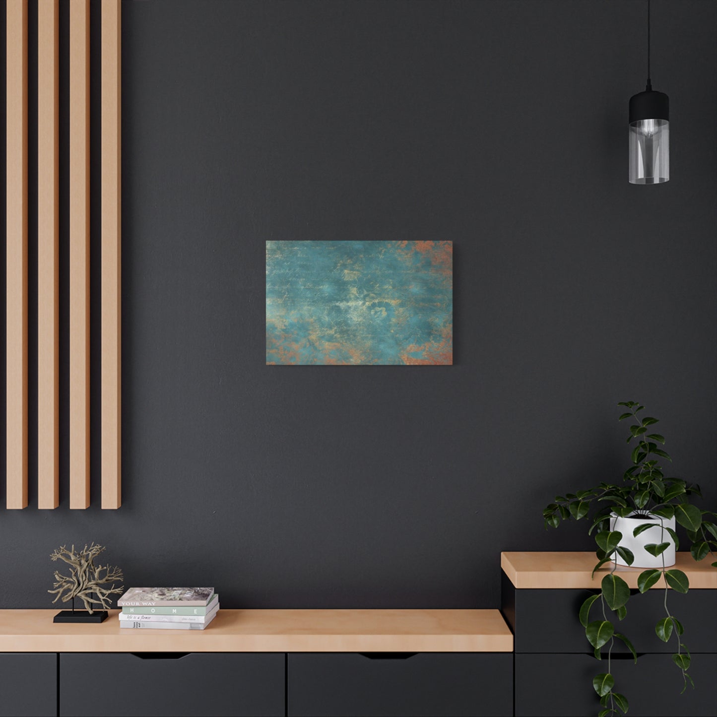 Teal Rust Reverie Wall Art & Canvas Prints