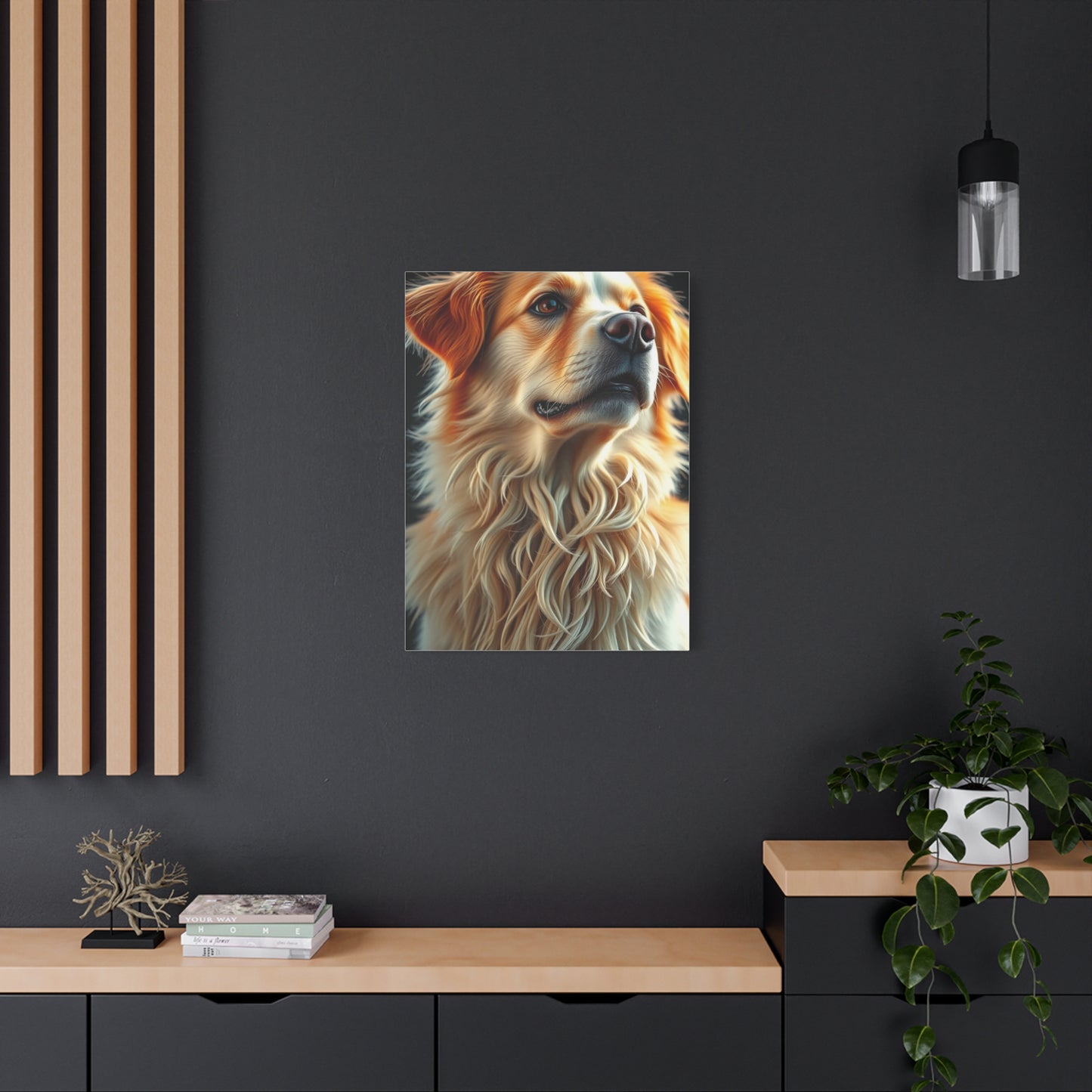 Noble Dog Renditions Canvas Wall Art & Canvas Print