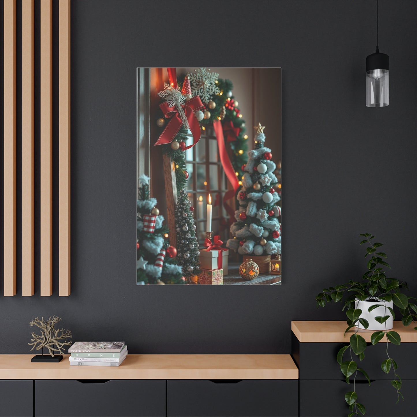 Holiday Decor Art Luxury Canvas Wall Art & Canvas Print