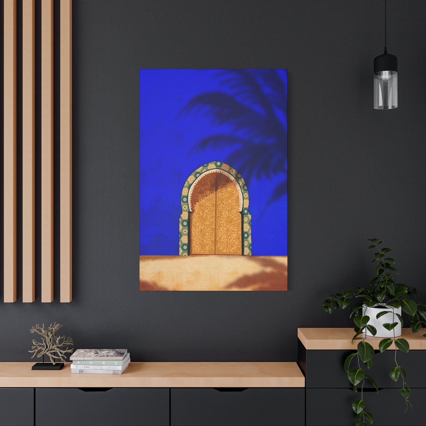 Gate Architecture in Moroccan Wall Art & Canvas Prints