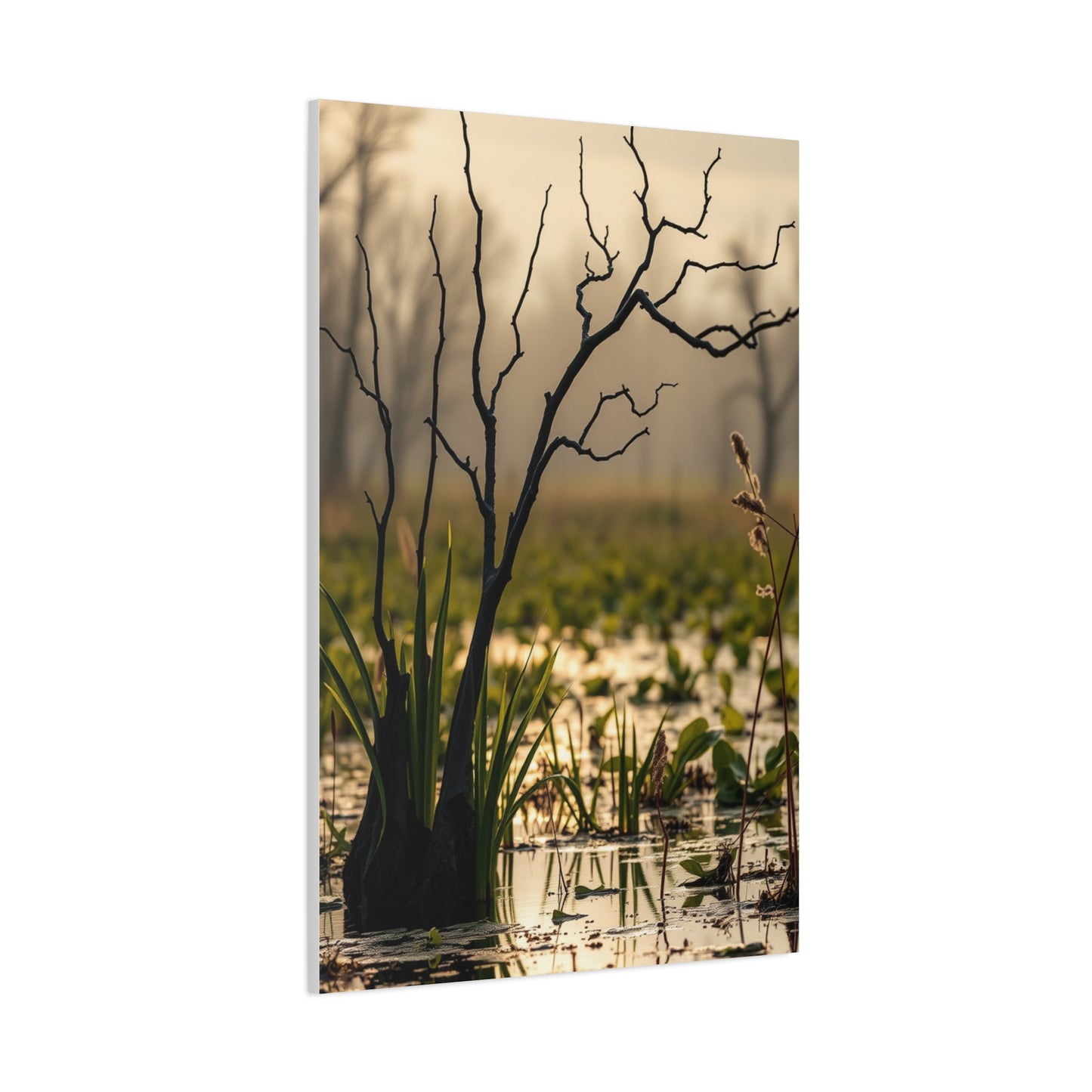 Marsh & Swamp Art Canvas Art 3 Wall Art & Canvas Print