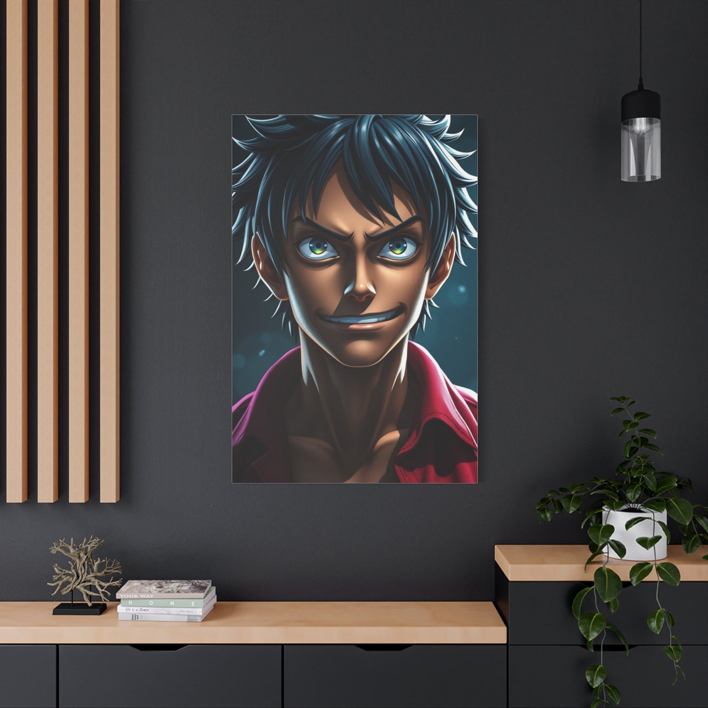 Monkey D. Luffy Art Canvas Art 3 Wall Art & Canvas Print