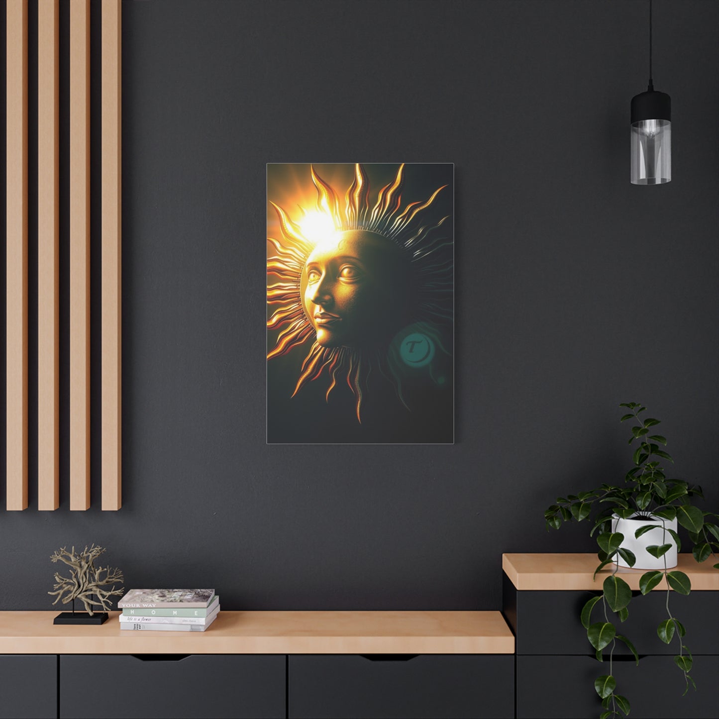 Lunar Solstice Masterpiece wall art & canvas print