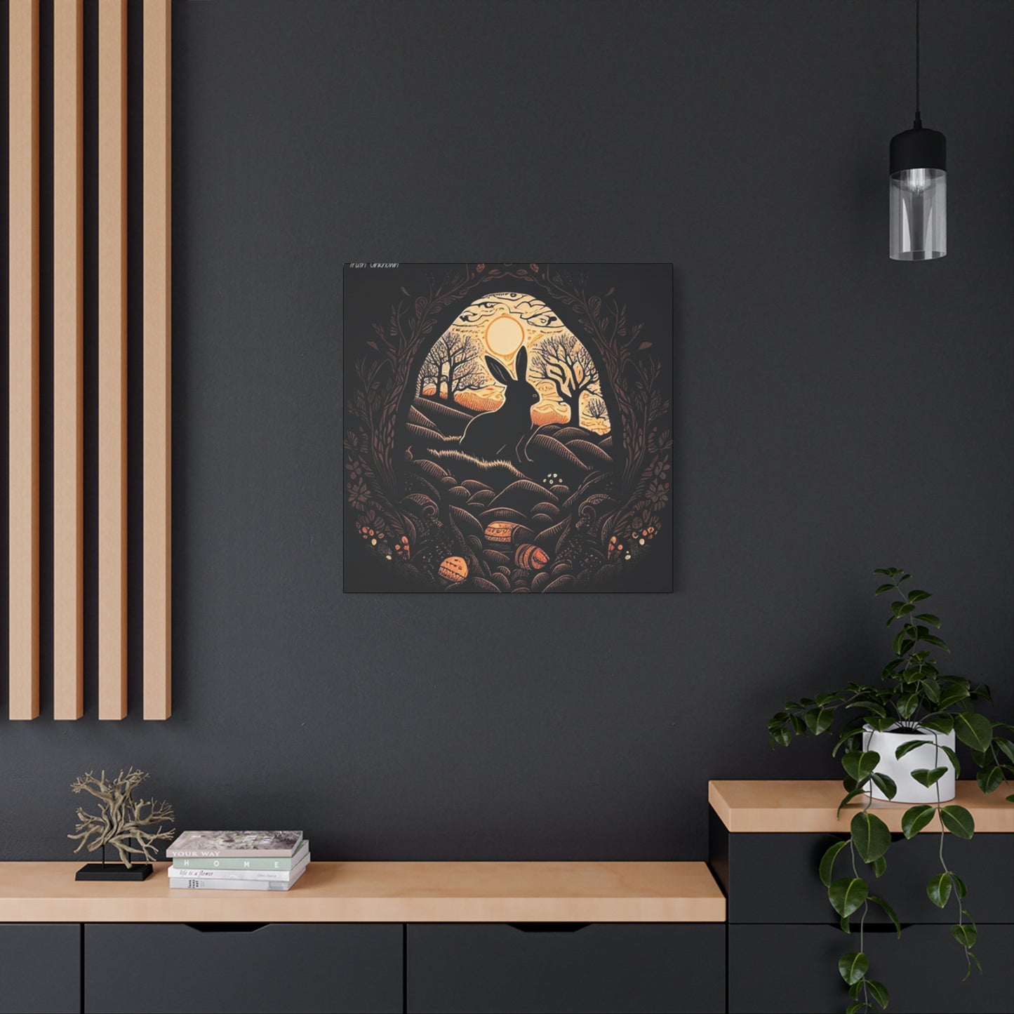 Dark Aura Rabbit Wall Art & Canvas Prints