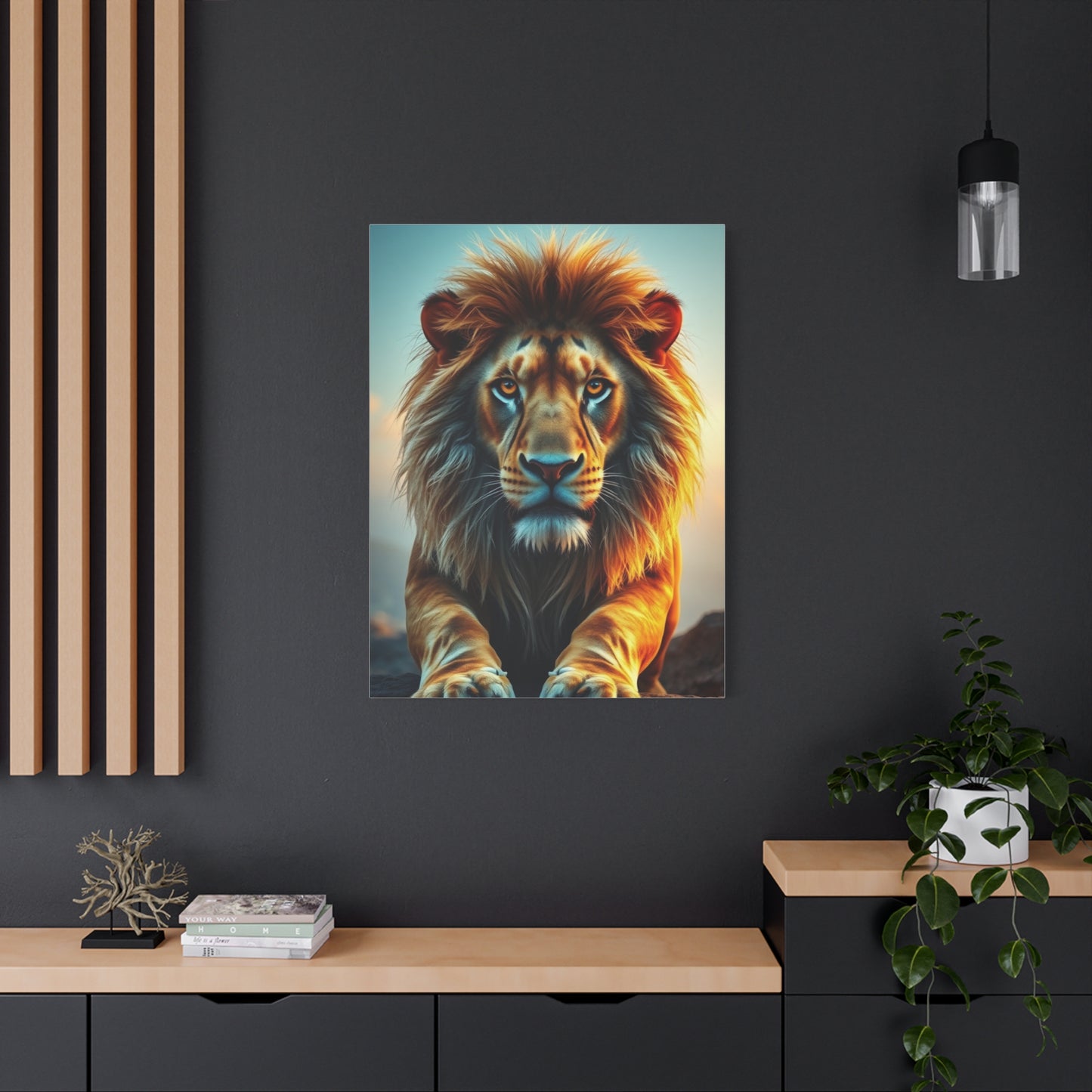 Lion Art Premium Canvas 20 Wall Art & Canvas Print