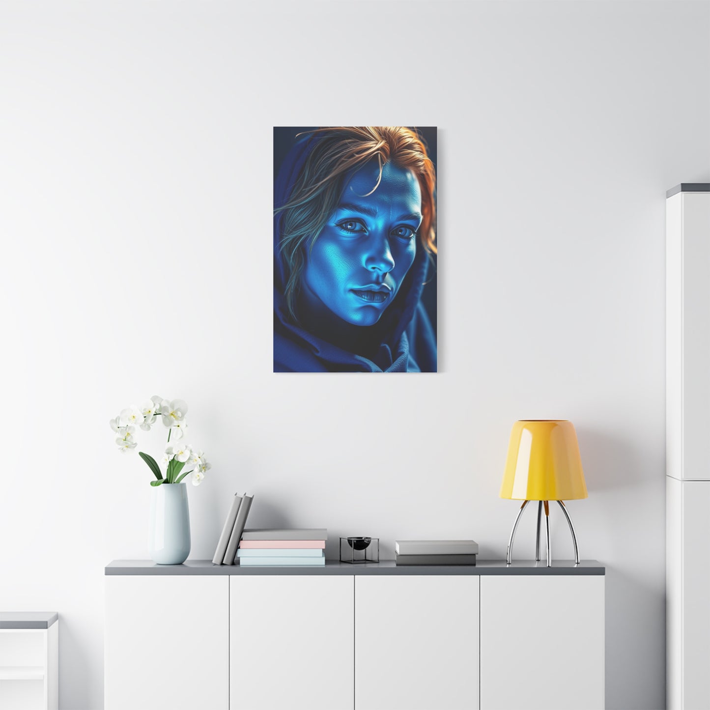 Royal Blue Elysium Wall Art & Canvas Print