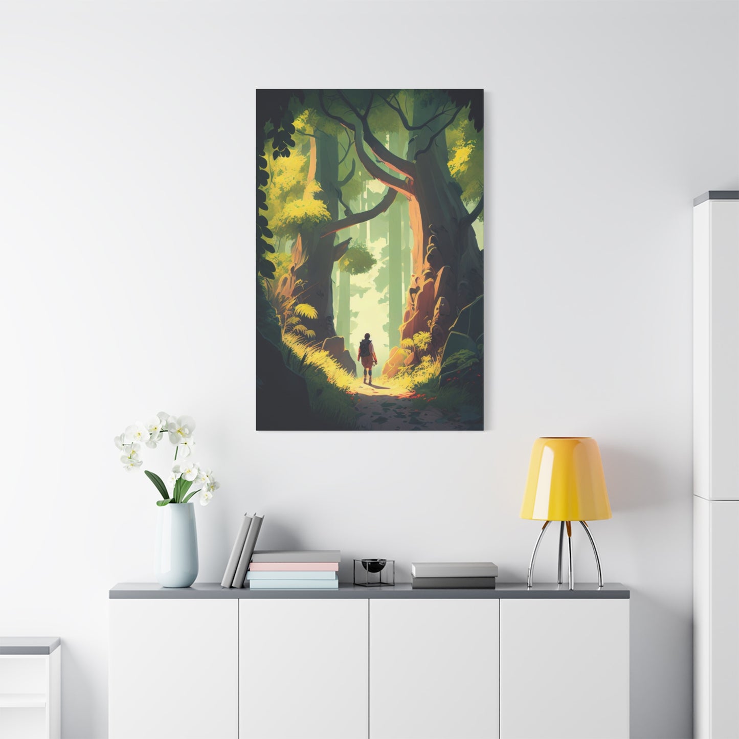 Treading Through Forest Wall Art & Canvas Prints