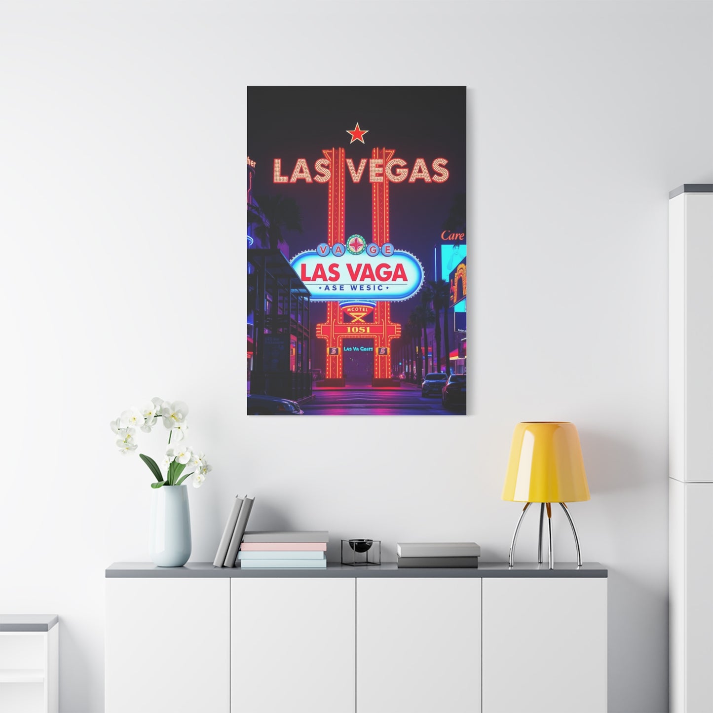 Las Vagas Art Canvas Art 5 Wall Art & Canvas Print