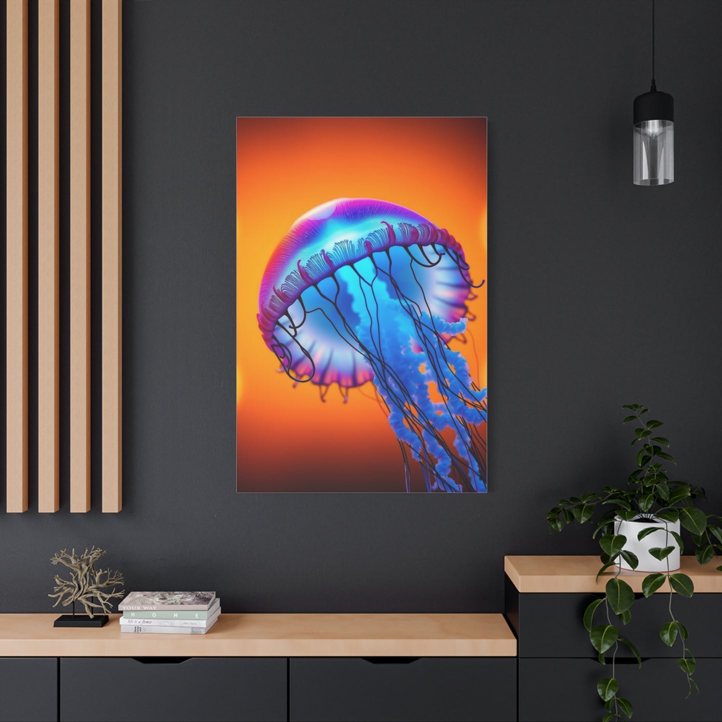 Jellyfish Art Supreme Canvas Wall Art & Canvas Print