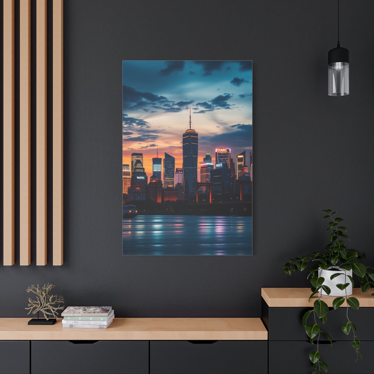 City Skylines Art Luxury Canvas Wall Art & Canvas Print