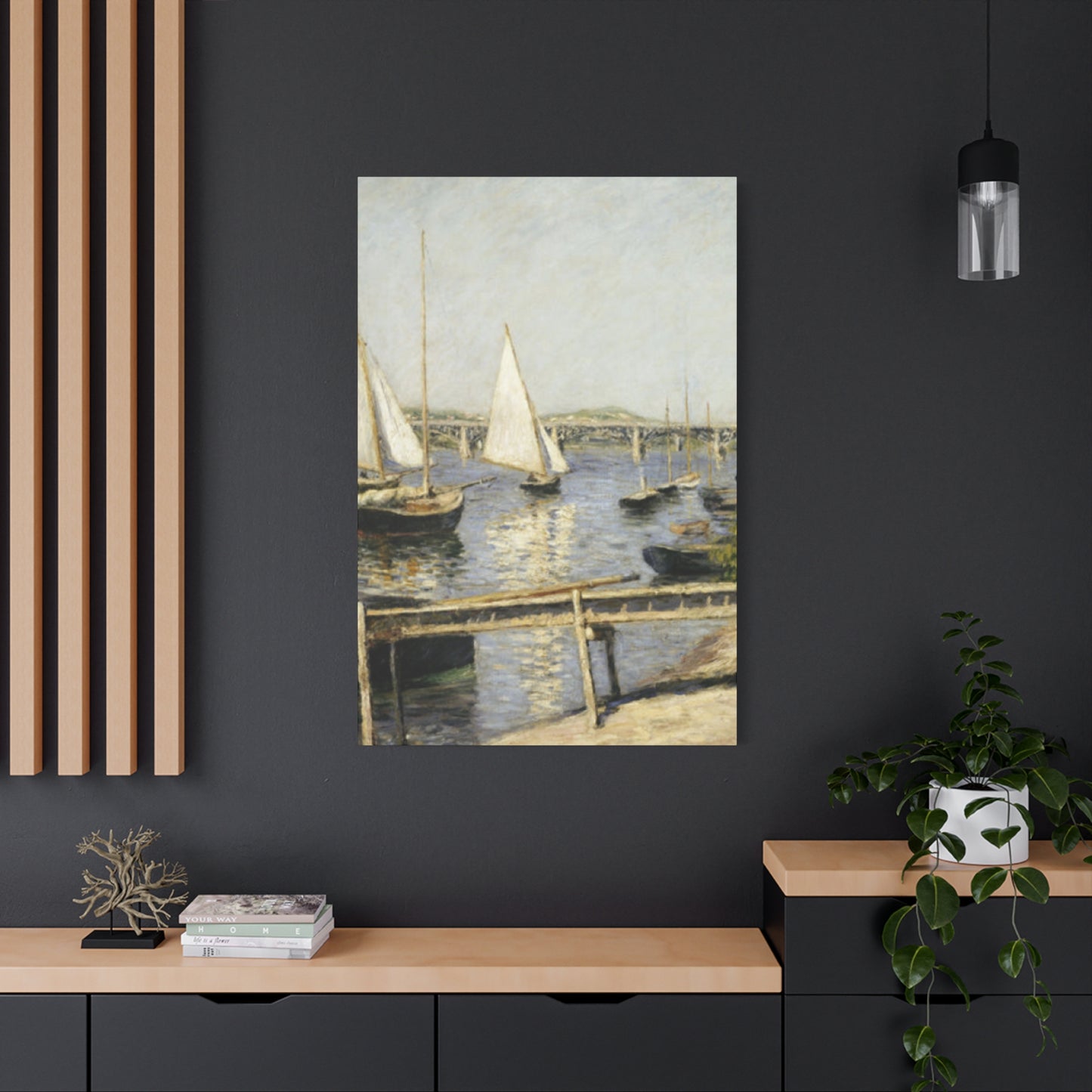 Gustav Sailboat Painting Wall Art & Canvas Prints