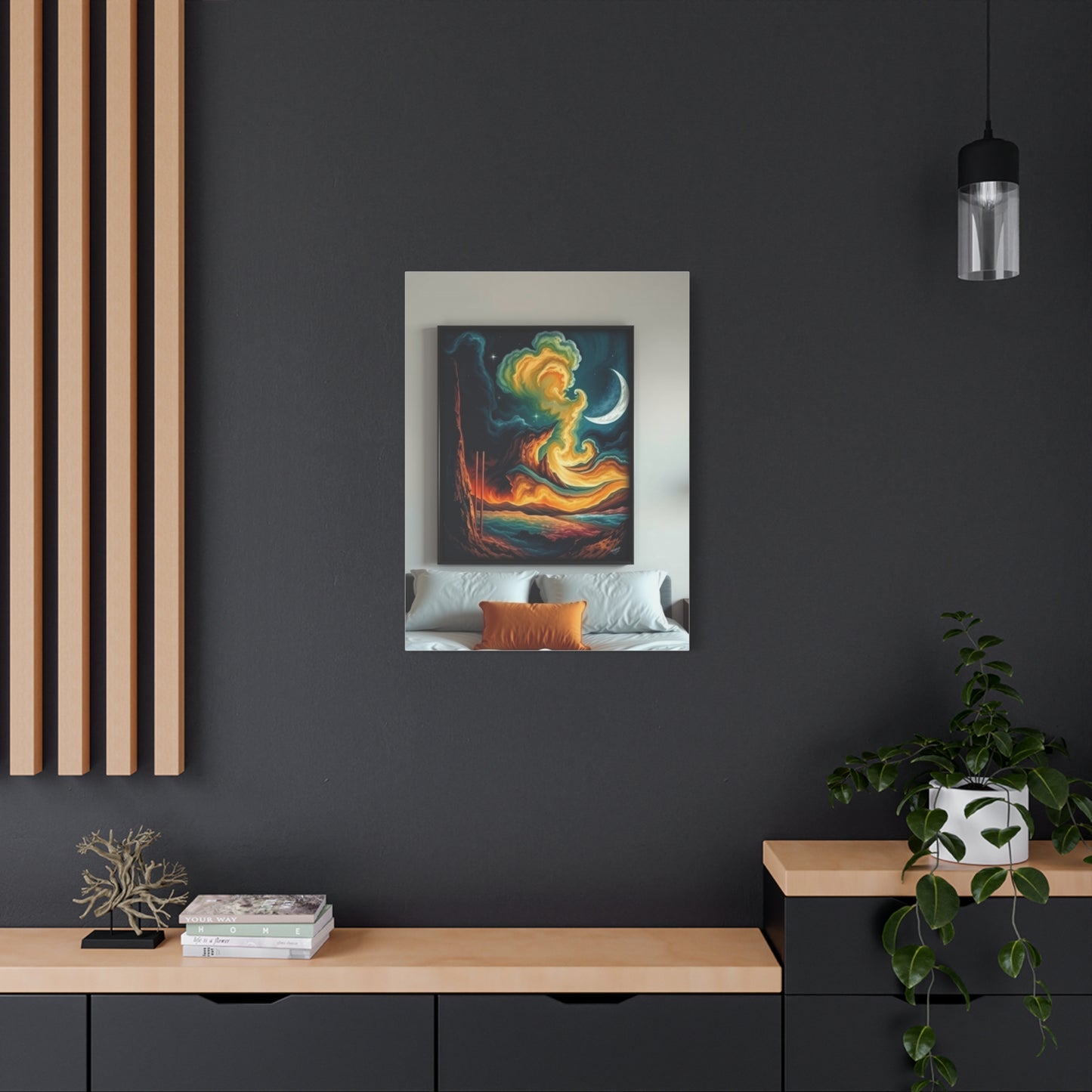 Sophisticated Slumber Mural Wall Art & Canvas Print