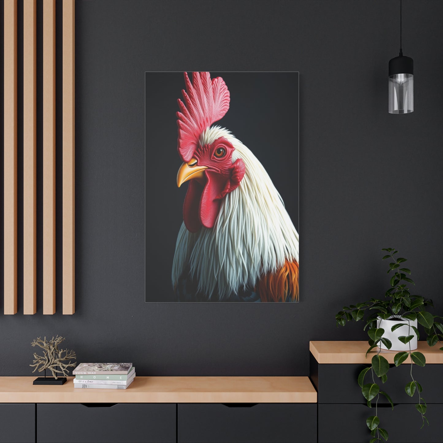 Chicken & Rooster Wall Art Refined Canvas Wall Art & Canvas Print