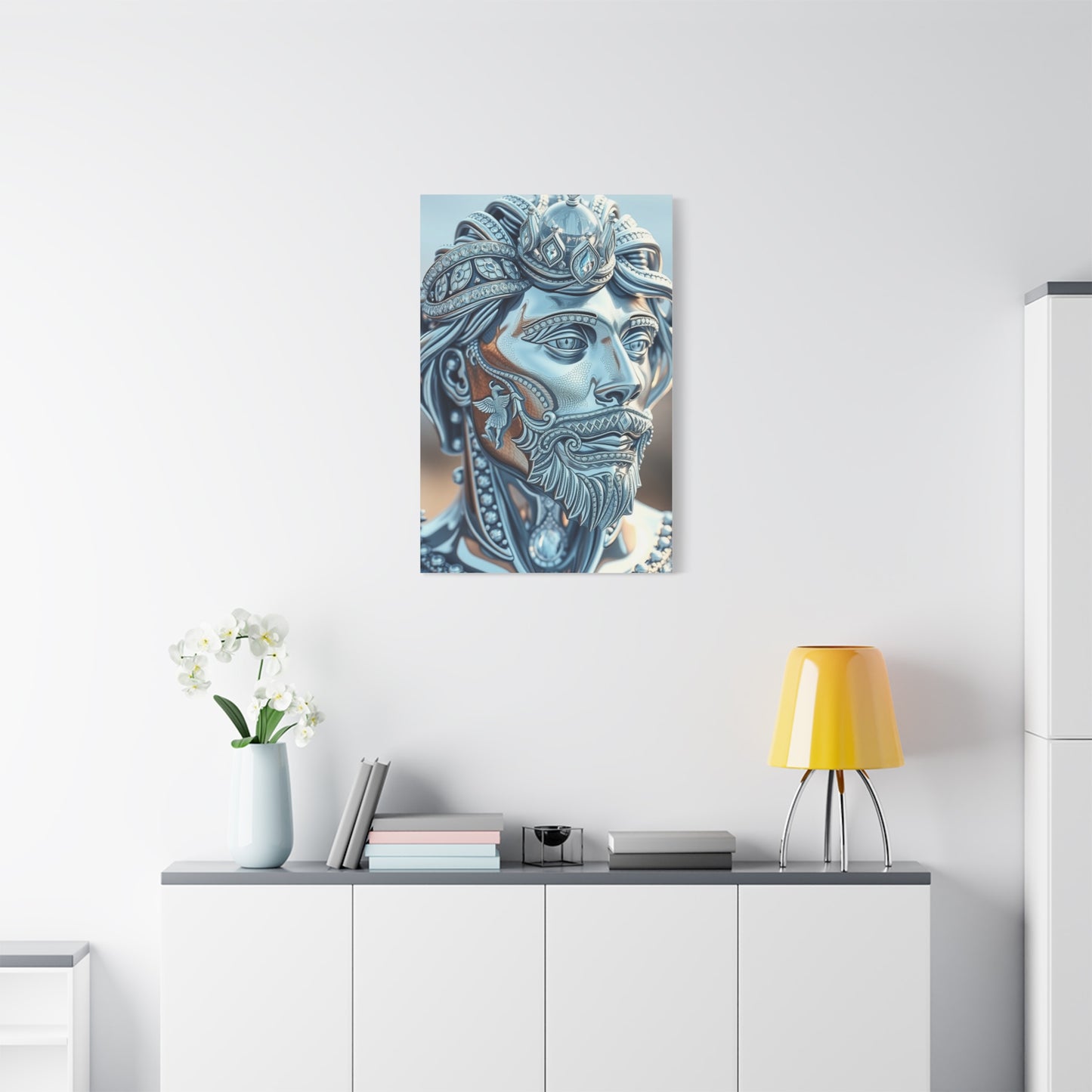 Sterling Serenade Art wall art & canvas print