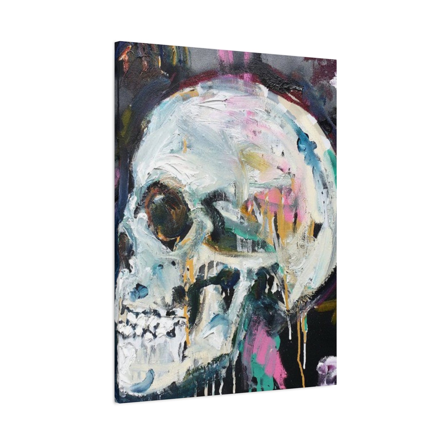 Skull Painting Wall Art & Canvas Prints