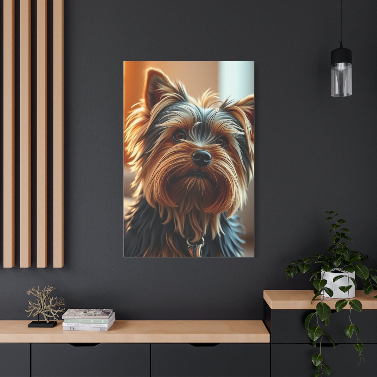 Elite Yorkshire Terrier Art Vision Wall Art & Canvas Print