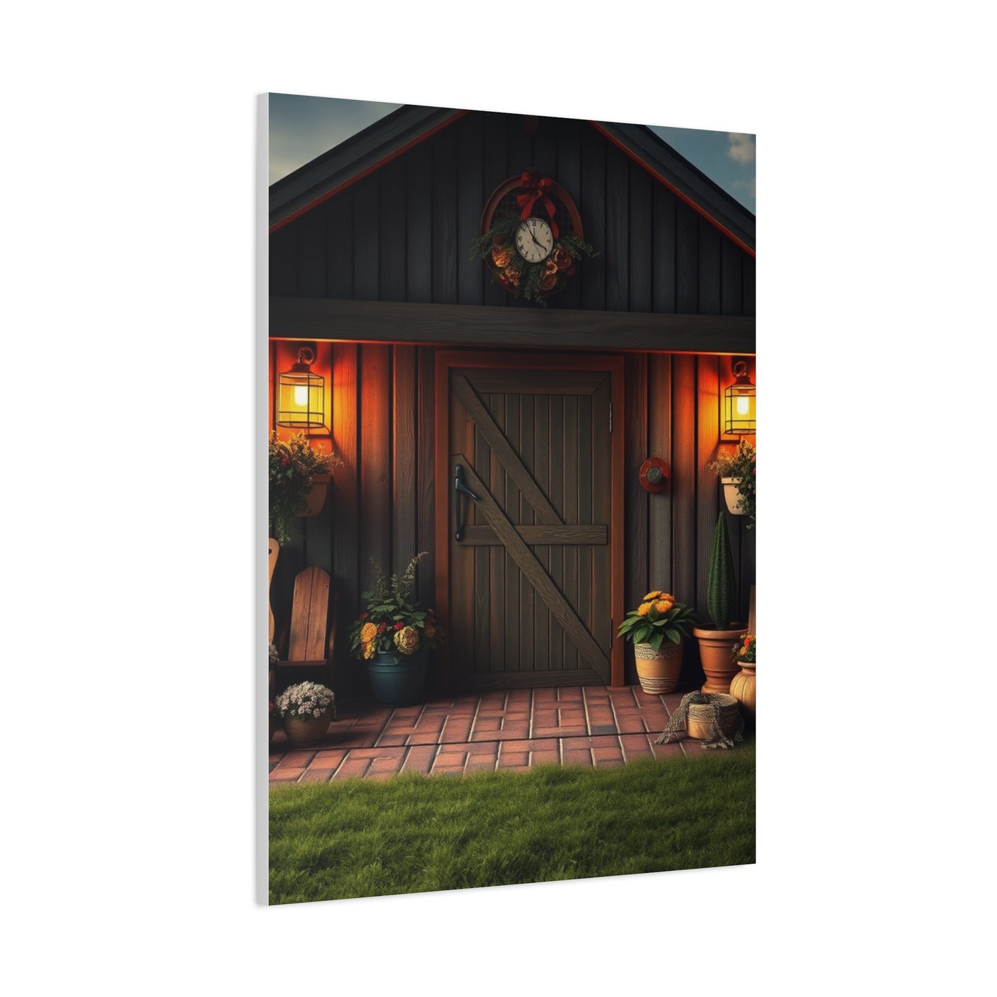Timeless Agrarian Tableau Wall Art & Canvas Print