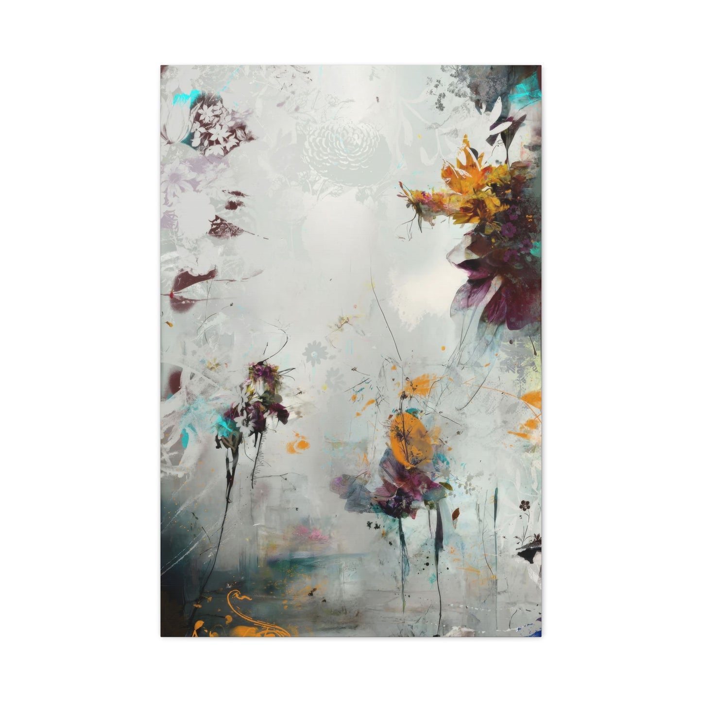 Misty Floral Dreams Wall Art & Canvas Prints