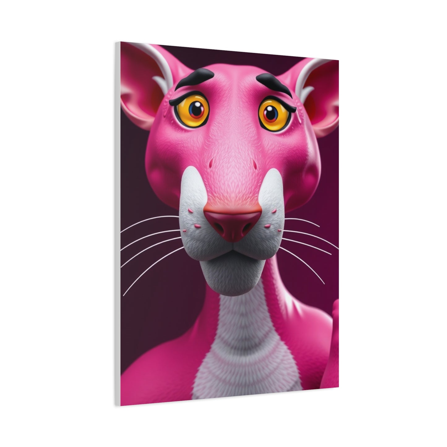 Pink Panther Art Premium Canvas 18 Wall Art & Canvas Print