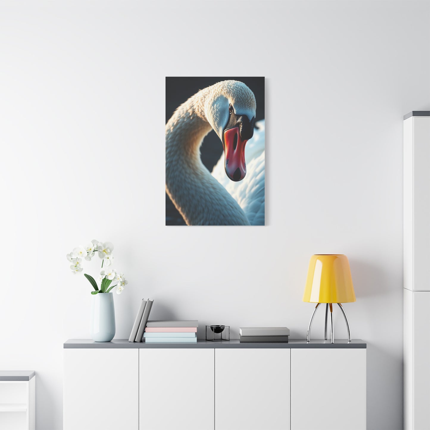 Swan Art Canvas Art 3 Wall Art & Canvas Print